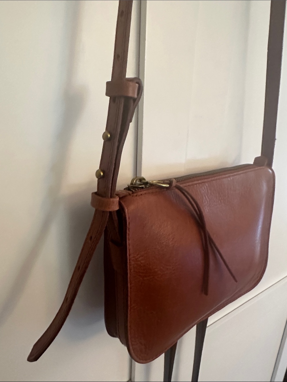 MADEWELL SIMPLE LEATHER CROSSBODY BAG - Picture 3 of 6